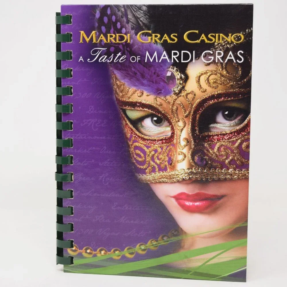Mardi Gras Casino A Taste Of Mardi Gras Cookbook Recipes Hardcover Spiral 2010